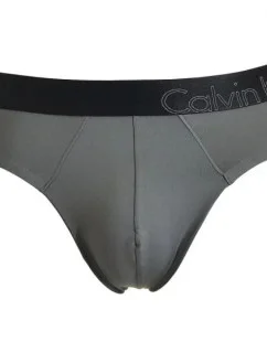 Slipy NU8658A-5GS šedá - Calvin Klein