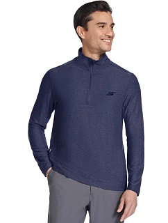 Skechers GoDri All Day 1/4 Zip LT71-NVY tmavomodré M