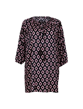 Štýl Papanui tunika 8666 čierna - RosaFaia