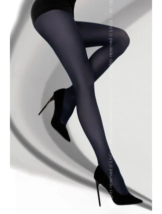 Pančucháče Marcela 40 DEN Midnight Blue - LivCo Corsetti