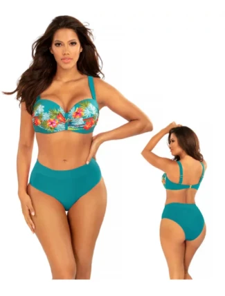 Dámske dvojdielne plavky Bali 3 S780BL3-2 tyrkysové - Self Dámske dvojdielne plavky Bali 3 S780BL3-2 tyrkysové - Self