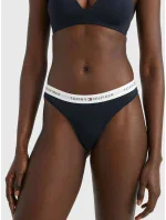 Dámske tangá THONG UW0UW03835 DW5 dark blue - Tommy Hilfiger