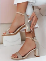 Dámske sandále SOFHEELS khaki stiletto FashionStreet ZY0792 Dámske sandále SOFHEELS khaki stiletto FashionStreet ZY0792