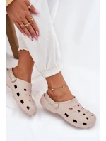 Klapki Damskie Piankowe LEMIGO 806 Beżowe