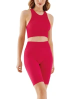 Dámske legíny 1205 Track rib raspberry - GABRIELLA