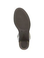 Pohodlné kožené sandále Rieker W RKR650 white