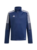 Detská mikina adidas Tiro 21 Warm Top navy blue GK9672