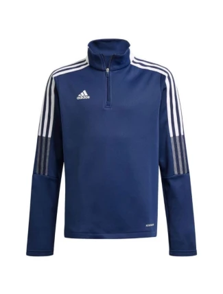 Detská mikina adidas Tiro 21 Warm Top navy blue GK9672