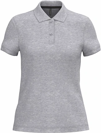 Kariban K 242 Dámske polo tričko z piké 20.K242 oxford grey Kariban K 242 Dámske polo tričko z piké 20.K242 oxford grey