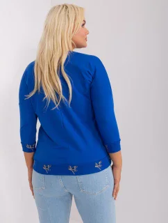 Blúzka RV BZ 9135.47 kobalt