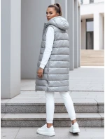 Dámska prešívaná vesta GANTINI silver FashionStreet TY3744