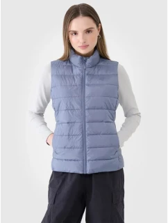 Dámske páperové tričko bez rukávov so syntetickou výplňou 4F 4FWSS25TVJAF284-32S