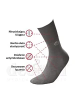 Ponožky DEOMED COTTON SILVER+