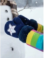 Rukavice RED 0011G Kožušina so šnúrkou