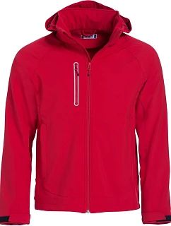 Clique Milford Jacket Men Pánska 3-vrstvová softshellová bunda 67.0927 červená