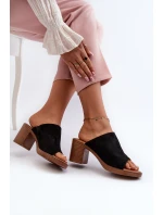 Elegantné ľahké dámske sandále na podpätku Béžová Varnila Elegantné ľahké dámske sandále na podpätku Béžová Varnila