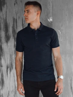 FashionStreet pánske tmavomodré polo tričko PX0605
