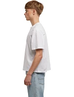 Build your Brand BY 439 Pánske hrubé tričko „Cropped Oversize“ 56.0439 biele