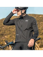 Cyklistická bunda Rockbros na jeseň/zimu s dlhými rukávmi, veľkosť L – čierna Cyklistická bunda Rockbros na jeseň/zimu s dlhými rukávmi, veľkosť L – čierna