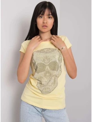 T košeľa EM TS ES 21 532.18 svetlo žltá