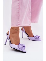 Sandále na podpätku model 226911 Vykročte štýlovo