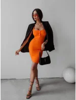 Dámske šaty 279133 pomarančové - Ola Voga