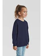 Fruit of the Loom Classic Kids Set-In Sweat Detská mikina 16.2041 vintage heather red Fruit of the Loom Classic Kids Set-In Sweat Detská mikina 16.2041 vintage heather red
