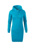 Dámske snap šaty tyrkysové