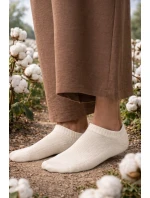 Prírodné nohy 100% bavlnené froté 198