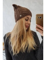 Fleecová čiapka Rabbid K237 cappuccino