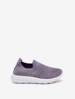 Detská športová obuv na klinoch Purple Grinala