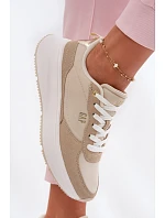 Dámske tenisky na platforme GAP PENELOPE GPW6155300049 Beige Dámske tenisky na platforme GAP PENELOPE GPW6155300049 Beige