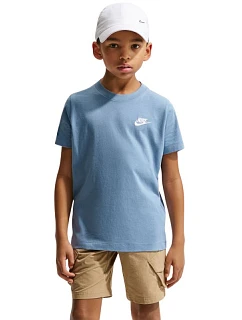 Detské tričko Nike Sportswear modré FZ5177 486