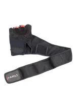 Rukavice do posilňovne čierne/červené HMS RST01 r.S