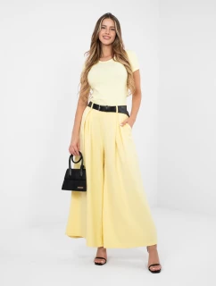 Nohavice IT SP 17872.29 svetložltá