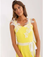 LK SK 506640 šaty.05P žltá