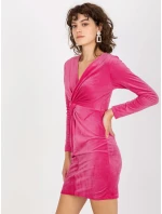 Šaty RP SK 8157.09X tmavo ružová