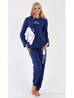 Dámske pyžamo dlhé Ľadový medveď