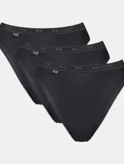 Dámske nohavičky Basic+ Tai 3P - BLACK - čierne 0004 - SLOGGI