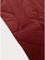 Dlhá zimná bunda s kapucňou J.Style v červenej farbe (5M3173-270)