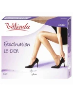 Lesklé pančuchové nohavice Fascination 15 DEN - Bellinda - amber