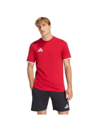 Pánske tričko adidas Entrada 26 Tee red JZ6676 pánske Pánske tričko adidas Entrada 26 Tee red JZ6676 pánske