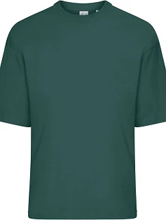 Daiber 8041 Ťažké bio tričko oversize 02.8041 smoky green