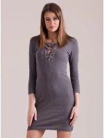 Šaty CZ SK 1410.52 sivá