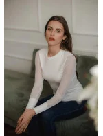 Dámska blúzka L085 krémová - Lenitif