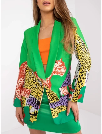 Dámska bunda DHJ MA 15765.33 zelená - Rosa Rossa