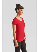 Fruit of the Loom Lady-Fit Iconic 195 T Dámske tričko z hrubej bavlny 16.1424 light graphite