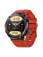 Smart hodinky Gravity GT21-6 + červený silikónový remienok Smart hodinky Gravity GT21-6 + červený silikónový remienok