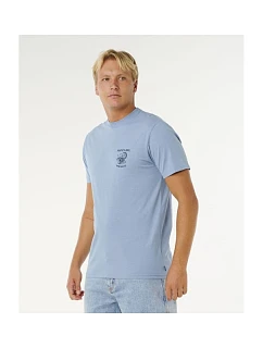 Pánske tričko RIP CURL Desti Animals Tee, modré