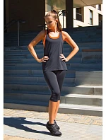 Spiro S 284F Dámske capri legíny 29.284F čierne Spiro S 284F Dámske capri legíny 29.284F čierne